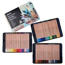 BRUSTRO PASTEL PENCILS SET OF 72
