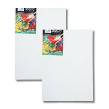 BRUSTRO STRETCHED CANVAS BOARD 12X12