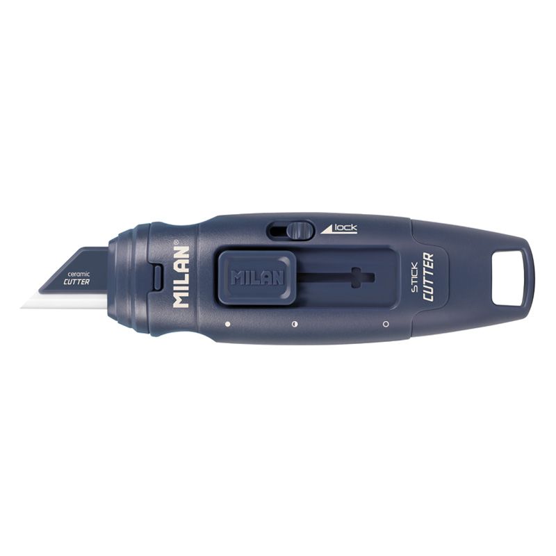 Milan STICK ceramic blade cutter 1918 series, navy blue