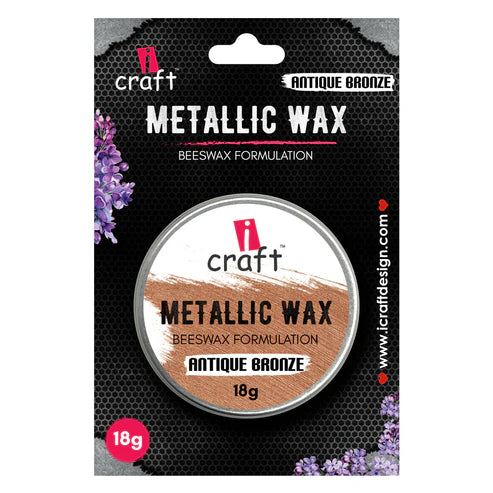 iCraft Metallic Wax - Antique Bronze - 18g