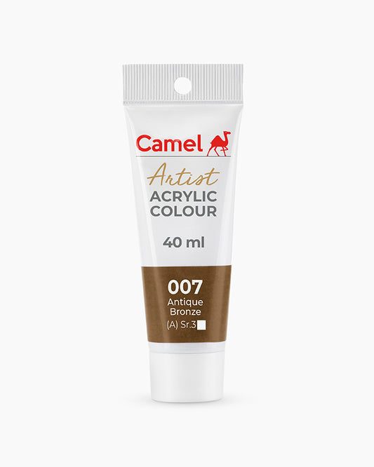 CAMEL ARTIST ACRYLIC COLOR 40 ML 007 ANTIQUE BRONZE
