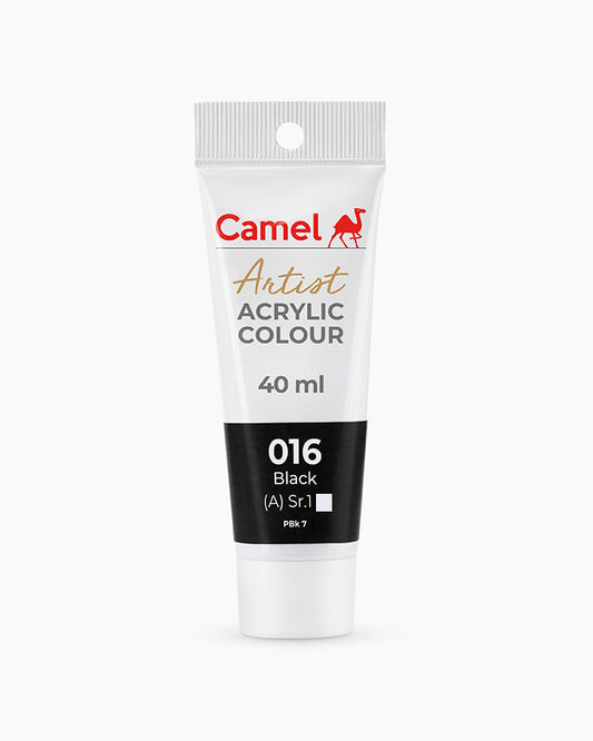 CAMEL ARTIST ACRYLIC COLOR 40 ML 016 BLACK