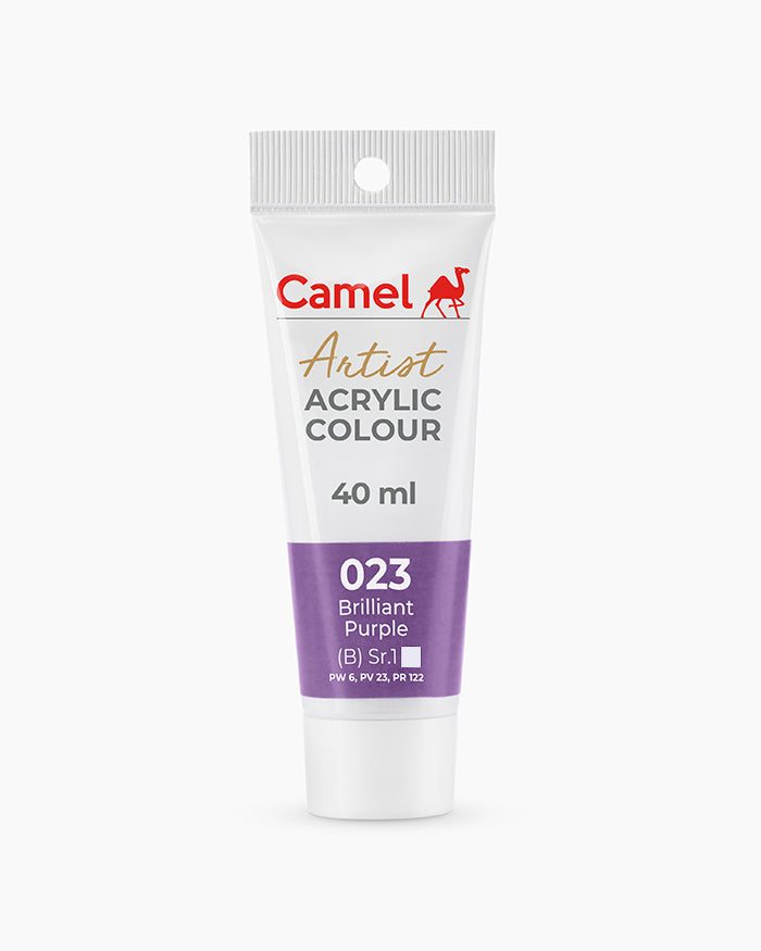 CAMEL ARTIST ACRYLIC COLOR 40 ML 023 BRILLIANT PURPLE