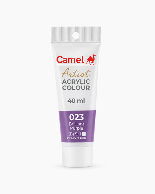 CAMEL ARTIST ACRYLIC COLOR 40 ML 023 BRILLIANT PURPLE