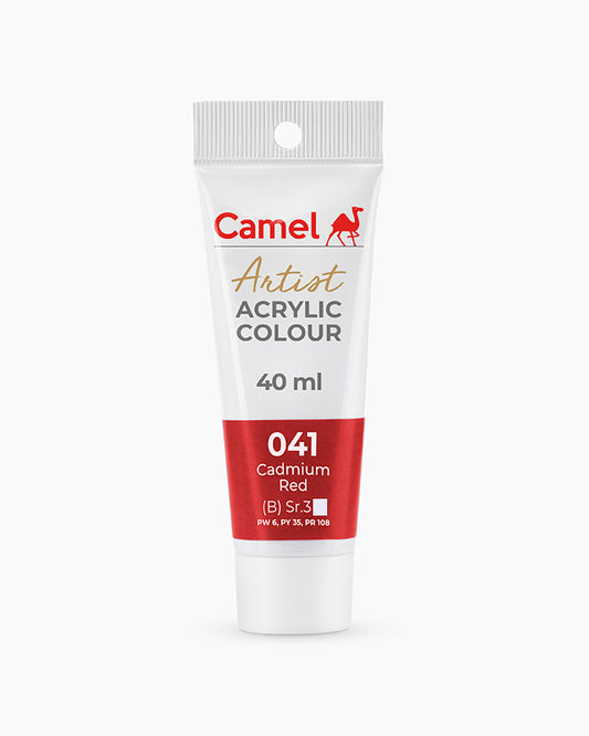 CAMEL ARTIST ACRYLIC COLOR 40 ML 041 CADMIUM RED