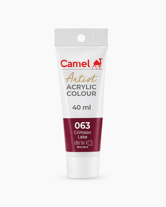 CAMEL ARTIST ACRYLIC COLOR 40 ML 063 CRIMSON LAKE
