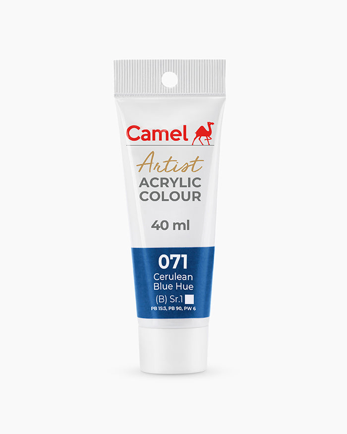 CAMEL ARTIST ACRYLIC COLOR 40 ML 071 CERULEAN BLUE HUE