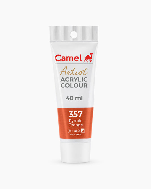CAMEL ARTIST ACRYLIC COLOR 40 ML 357 PYRROLE ORANGE