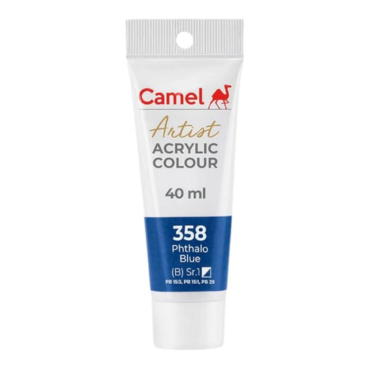 CAMEL ARTIST ACRYLIC COLOR 40 ML 358 PHTHALO BLUE