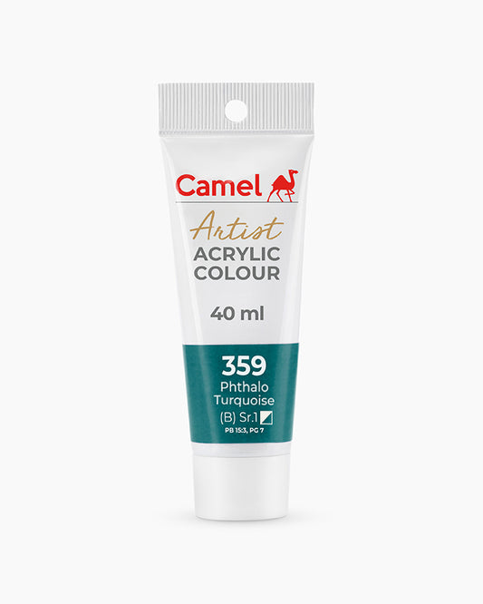 CAMEL ARTIST ACRYLIC COLOR 40 ML 359 PHTHALO TURQUOISE
