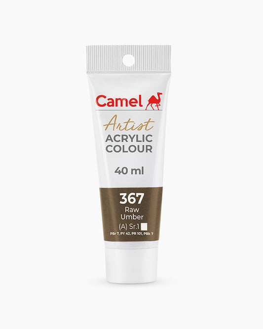 CAMEL ARTIST ACRYLIC COLOR 40 ML 367 RAW UMBER