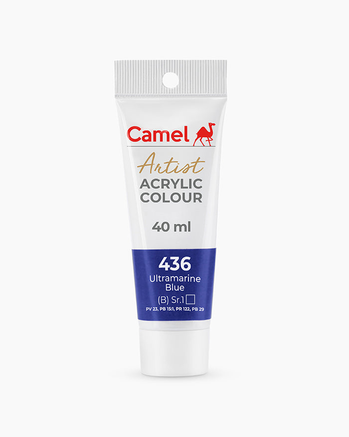 CAMEL ARTIST ACRYLIC COLOR 40 ML 436 ULTRAMARINE BLUE