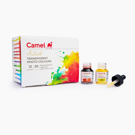 CAMEL ARTIST TRANSPARENT PHOTO COLOR INK 20ML 12