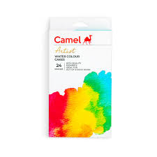 CAMEL ARTIST WATER COLOR CAKE 24 SHADES