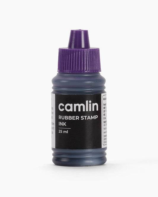 CAMEL RUBBER STAMP INK BLUE 25ML