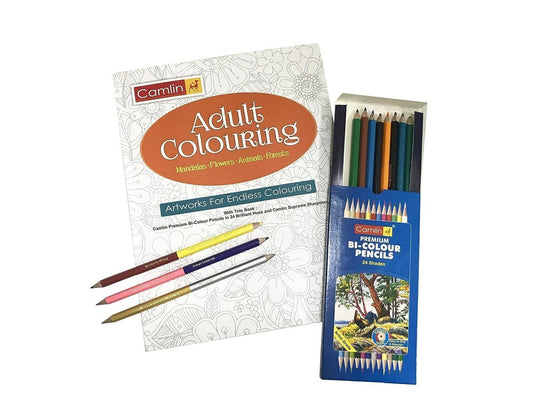 CAMLIN ADULT COLOURING BOOK A4