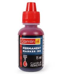 CAMLIN PERMANENT MARKER INK RED 15ML