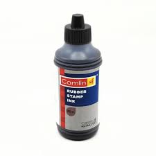 CAMLIN RUBBER STAMP INK BLACK 100ML