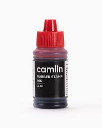 CAMLIN RUBBER STAMP INK RED 15ML