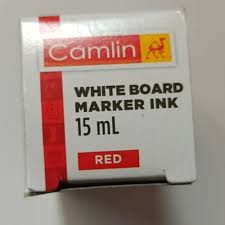 CAMLIN RUBBER STAMP INK RED 15ML