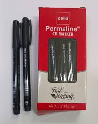 CELLO CD MARKER BOX PERMALINE  BLACK