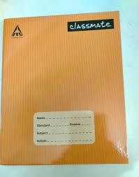 CLASSMATE NOTEBOOK HARD BOUND 172 PAGE 19*15.5