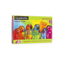 Colors Classmate CLASSMATE OIL PASTEL COLOR 12 SHADE – Artparkindia