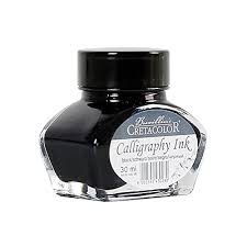 CRETACOLOR CALLIGRAPHY INK BLACK