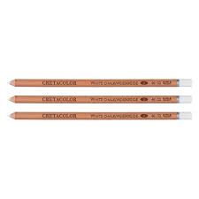 CRETACOLOR WHITE CHALK PENCIL PACK OF 3 (461 52)