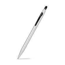 CROSS AT0625-1 CLICK ROLLER BALL PEN CHROME