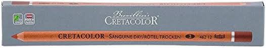 Cretacolor sanguine dry  rotel trocken charcoal pencil set of 3