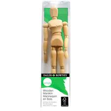 DALER ROWNEY ARTISTS' MANIKIN 8"