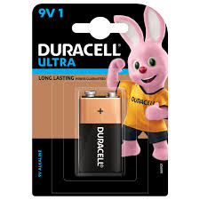 DURACELL ULTRA 9 V1  BATTERY
