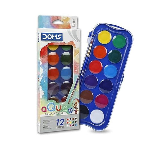 Doms water colour cakes 12 shades