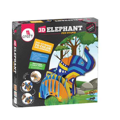 icraft DIY 3D Pen Stand-Elephant
