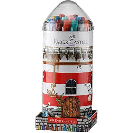 FABER - CASTELL LIGHT HOUSE FIBERTIP PEN SET OF 30