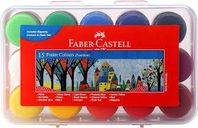 FABER - CASTELL POSTER COLOR SET OF 15