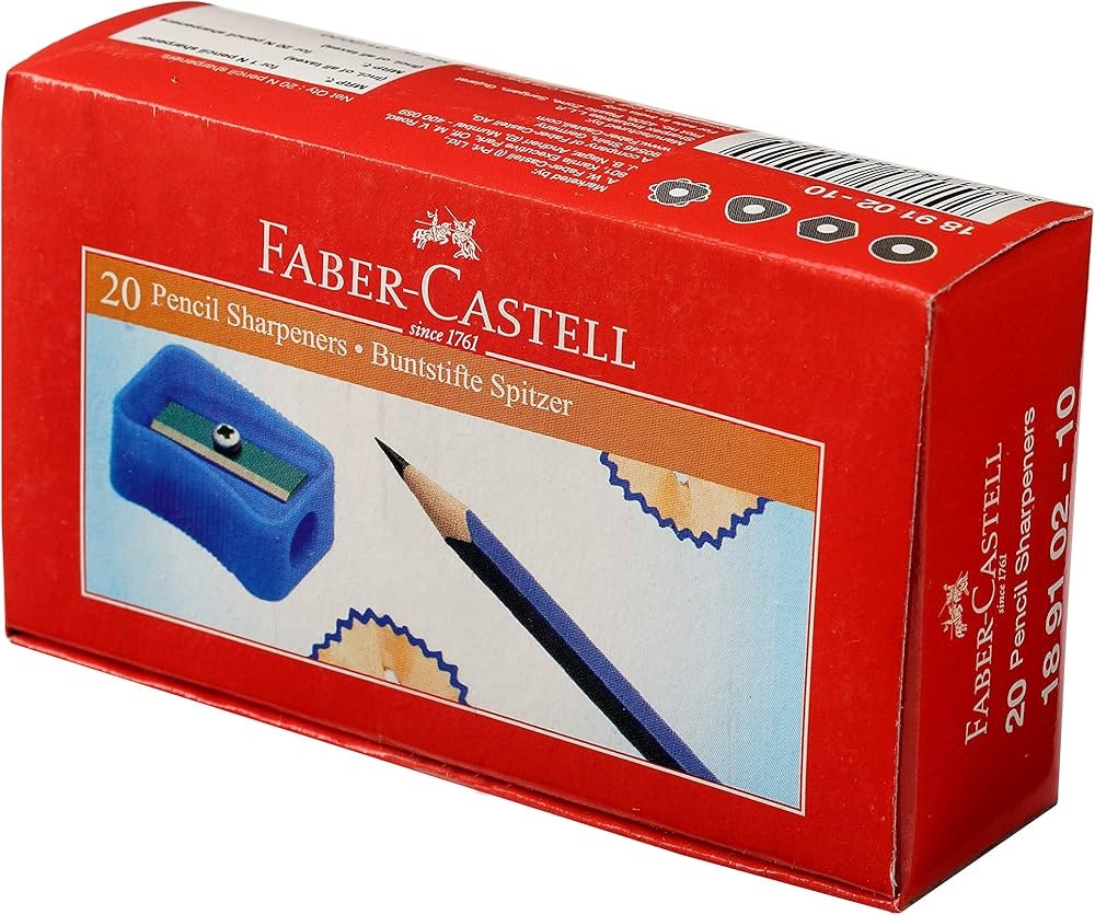 FABER - CASTELL SHARPNER 20 PCS