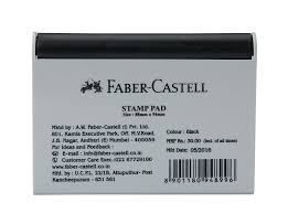 FABER-CASTELL STAMP PAD SMALL BLACK