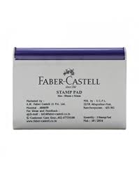 FABER-CASTELL STAMP PAD SMALL BLUE