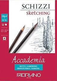 FABRIANO ACCADEMIA SKETCHING PAD 120gsm 8x11inch