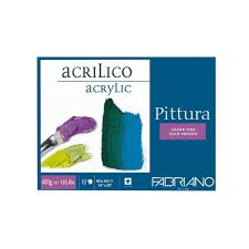 FABRIANO ACRYLIC COLOR PAD 400gsm, 40x50cm