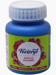 FEVICRYL ACRLIC COLOUR CERULEAN BLUE-32 [100 ML]