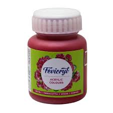 FEVICRYL ACRLIC COLOUR CRIMSON-04 [100 ML]
