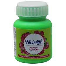 FEVICRYL ACRLIC COLOUR LIGHT GREEN -12 [100 ML]