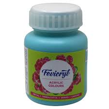 FEVICRYL ACRLIC COLOUR TEAL BLUE [100 ML]