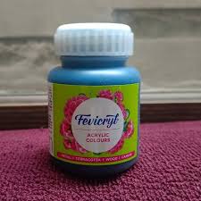 FEVICRYL ACRLIC COLOUR TURQUISE BLUE-22 [100 ML]