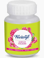 FEVICRYL ACRLIC COLOUR WHITE-27 [100 ML]