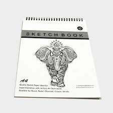 GOD'S GRACE ARTIST SKETCH BOOK WIRO A4 WSB-1303