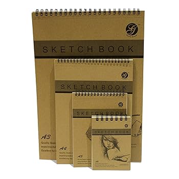 GOD'S GRACE BROWN SKETCH BOOK A3